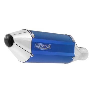 Imagem de Escape Ponteira Coyote Performance Full Way - Xl Tornado 300 - Azul