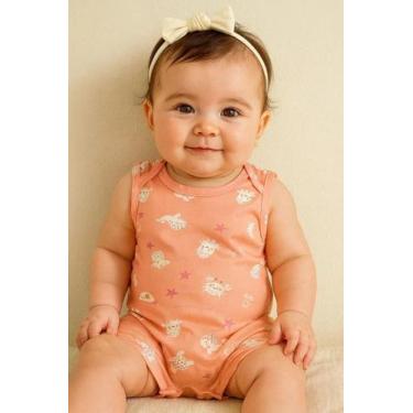 Imagem de Macacão Bebê Menina / Menino 100% Algodão Malwee Kids, Menina 02, G