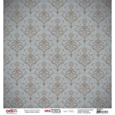 Imagem de Papel Scrapbook OPADECOR Arabescos 1 30,5x30,5 2799 OPA