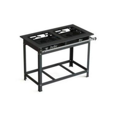 Imagem de Fogão Industrial 30x30 P7 2 Bocas Baixa Pressão QS QD JS Martins - JL 