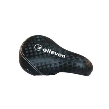 Imagem de Selim BMX Infantil Cross Desenho Holográfico Preto - Elleven