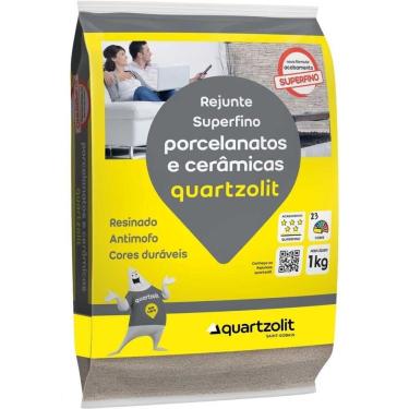 Imagem de Rejunte para Cerâmicas Porcelanatos e Revestimentos Baixa Absorção Corda 1kg Quartzolit