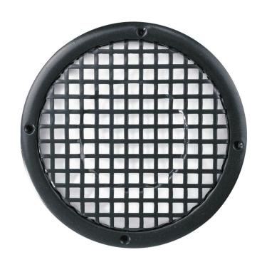 Imagem de Tela para Alto Falante Permak 8 Polegadas Aro Ferro 4 Furos Uso Profissional Formato Quadrado Preto