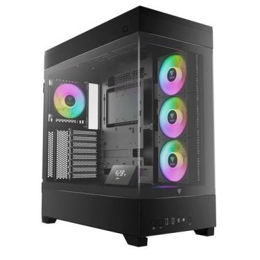 Imagem de Gabinete Gamer Gamdias Atlas P1, Mid Tower, ARGB, ATX, Lateral em Vidr