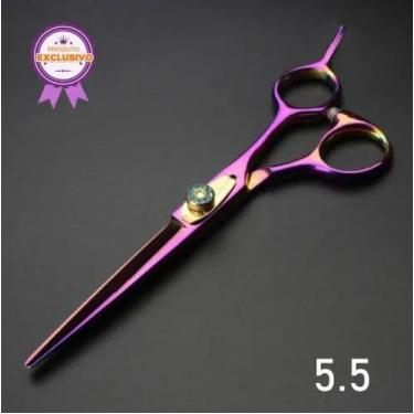 Imagem de Tesoura Profissional Purple 5.5 Polegadas - ELEPET
