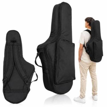 Imagem de Capa Preta Bag Case Sax Tenor Acolchoada Impermeável Bolso - Bell