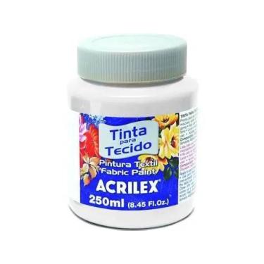 Imagem de Tinta Tecido Fosca 519 - 250ml Branco Acrilex