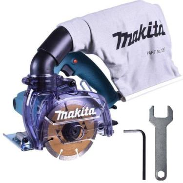 Imagem de Serra Marmore 5 125mm Com Coletor De Pó 4100kb Makita