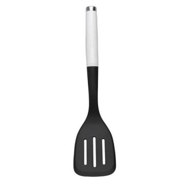 Imagem de Espátula vazada kitchenaid de nylon branco kcg002ohwhe