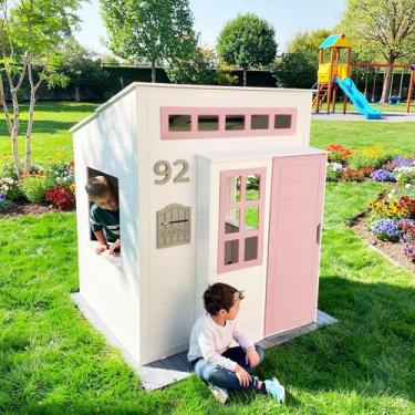 Imagem de Casinha Infantil de Madeira Clubinho - Eita Casa Perfeita, Rosa bebê