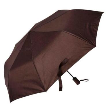 Imagem de Guarda-chuva Abre Automático Marrom - N249189-8 - Quanhe