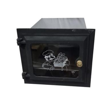 Imagem de Forno a Lenha Embutir Inox com Tampa Vidro - Volpato