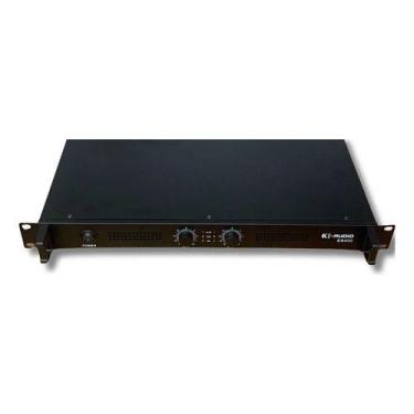 Imagem de Amplificador Potência K-audio Ex400 400w Rms Bivolt Kadosh Preto - K-a