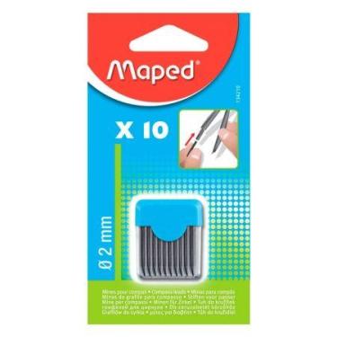 Imagem de Grafite para compasso com 10 unidades 134210 - Maped