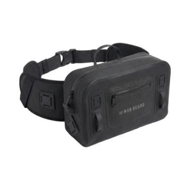 Imagem de Pochete Mar Negro Waist Bag Impermeável Multiuso Outdoor -, Preto