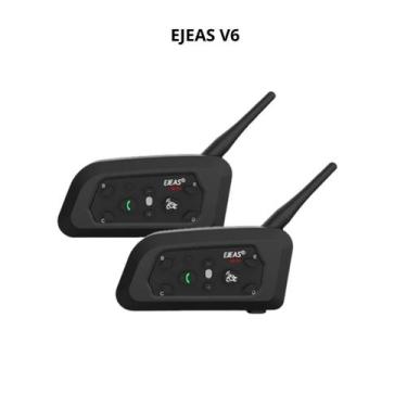 Imagem de Intercomunicador V6 Bluetooth para Capacete  Chamadas, Música! - A1