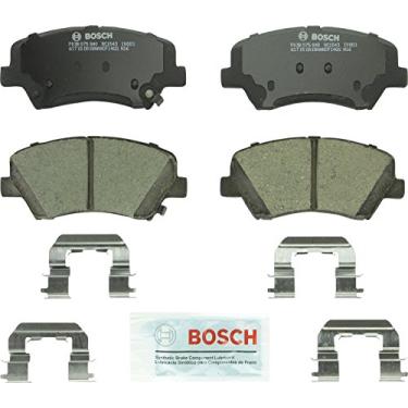 Imagem de BOSCH BC1543 QuietCast Conjunto de pastilhas de freio a disco de cerâmica premium - Compatível com Hyundai Elantra, Elantra Coupe, Elantra GT; Kia Forte, Forte Koup, Forte5; FRENTE