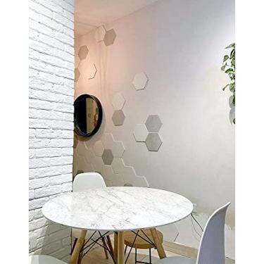 Imagem de Adesivo para Mesa Mármore Calacata Perolizado
