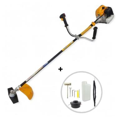 Imagem de Roçadeira Profissional Vulcan VR330H Vulcan 2T 33CC 1,3HP Robusta, Lâmina Facão e Partida Extremamente Leve Não Necessita de Arranque Forçado