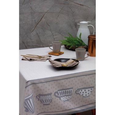 Imagem de Toalha de Mesa Impermeável Cups 160x350cm Kacyumara