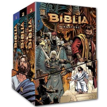 Imagem de Bíblia Kingstone (3 volumes) 100% Cristão