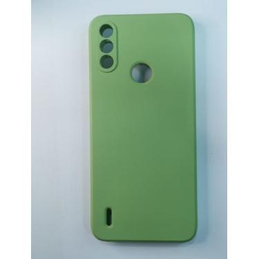 Imagem de Capa Capinha Para Motolora Moto E7 Power Tela 6.5 Silicone Aveludada P