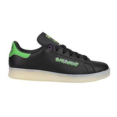 Imagem de adidas Mens Hulk Stan Smith Sneakers Shoes Casual - Black,Green - Size 5 M