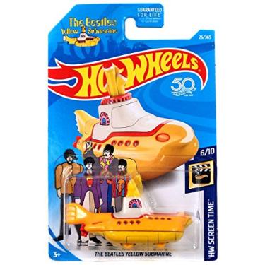 Imagem de Hot Wheels 2018 50th Anniversary HW Screen Time The Beatles Yellow Submarine 26/365