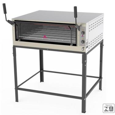 Imagem de Forno Lastro Refratário Elétrico Inox Guilhotina PRPE-900 G2 - Progás 220V
