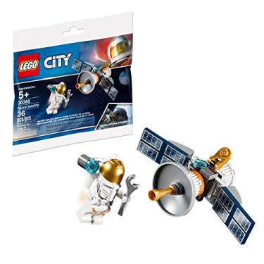 Imagem de LEGO Conjunto de miniaturas PolyBag 30365 - Astronauta com satélite espacial, 36 peças
