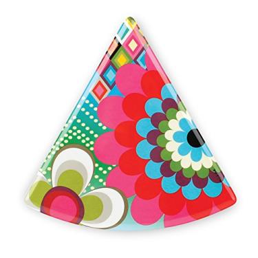 Imagem de French Bull – Placa de melamina multicolorida – para aperitivos e sobremesas – franja, conjunto de 6 sortidas, 2018, Mosaic, Pie Plate, 1