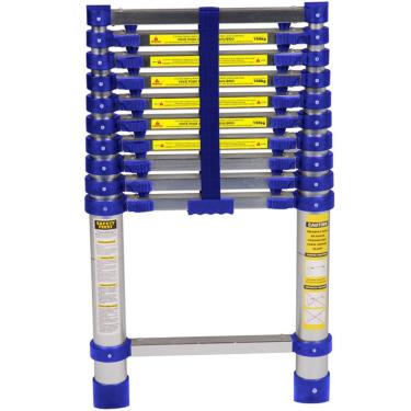 Imagem de Escada Telescópica Alumínio 10 Degraus 3,12 Metros 5121 - Mor