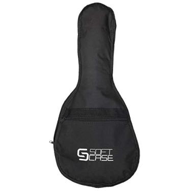 Imagem de Capa Cavaco Soft Case Nylon Simples Preto