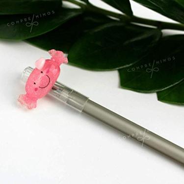 Imagem de Caneta Bala - Tinta Preta Apagável - Ponta Fina 0,5mm