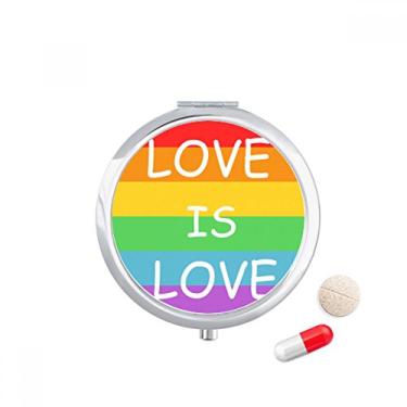 Imagem de Rainbow Gay Lésbica Transgênero Bisexuals Caixa de armazenamento de remédios