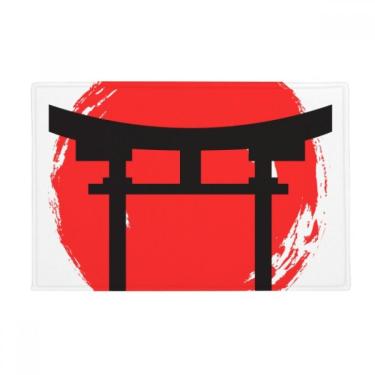 Imagem de DIYthinker Shinto Shrine Japan Torii Tapete antiderrapante para porta de banheiro