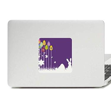 Imagem de Adesivo de vinil Paster para laptop com estampa de borboleta roxa Festival de Religião da Páscoa Decoração de PC