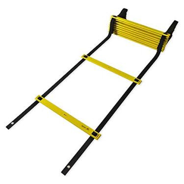 Imagem de Escada de Agilidade de Plástico - Preto/amarelo - Muvin