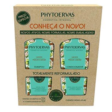 Imagem de Phytoervas Kit Shampoo Com Condicionador Cachos Verde