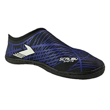 Imagem de Sapatilha Esportiva Aquática Neoprene Scalibu Vip Sports Pesca, Trilha, Bike Ry cor:royal;tamanho:35