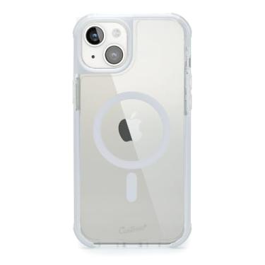 Imagem de Customic Capinha Case Capa para Celular iPhone 15 Plus (6.7”), Impactor Ultra Anti Impacto Proteção Militar 3 metros contra quedas, Compatível Mag-Safe, Antiamarelamento, Transparente, Branco
