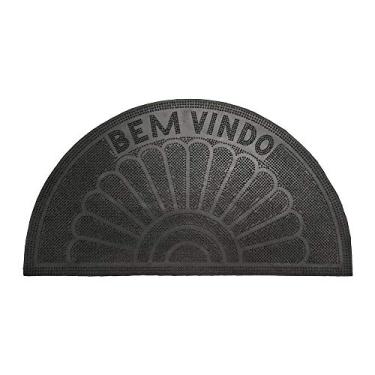 Imagem de Capacho De Borracha 33X60 Ecco-1, Edantex, Preto, 40X60Cm