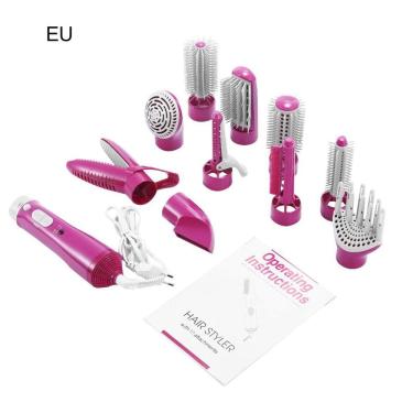 Imagem de Secador de escova de ar quente, pente de cabeleireiro, modelador elétrico