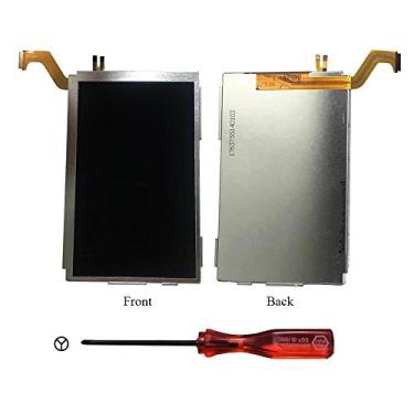Imagem de Rinbers® OEM Replacement Top Upper LCD Screen Display for Nintendo 3DS N3DS XL LL 2012-2014 with Y Tool (Not for 3DS or New 3DS XL LL LCD)
