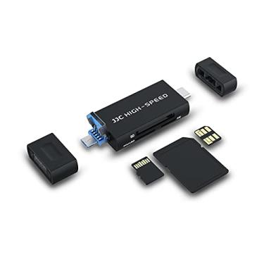 Imagem de JJC Leitor de cartão Huawei Nano Memory NM, USB 3.0 USB-C Tipo-C para NM Nano Memory SD MicroSD, velocidade de transferência de dados de até 90 MB/S para smartphone e laptop Huawei
