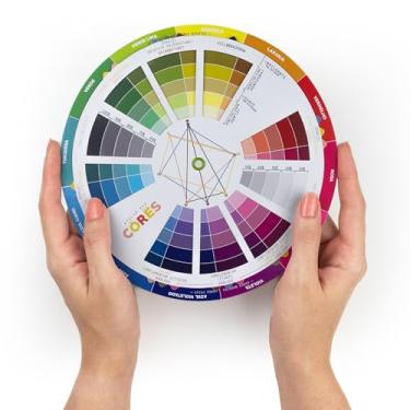 Imagem de Círculo Cromático Disco de cor 18cm