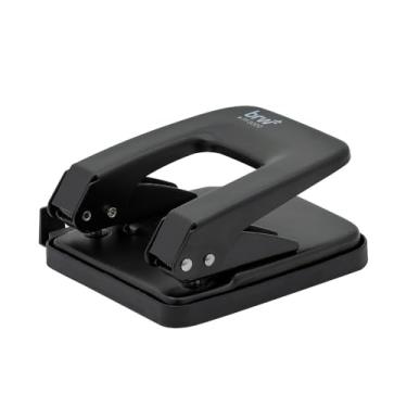 Imagem de Brw Perfurador de Papel Metal 2 Furos até 35 Folhas 13,2cm Preto