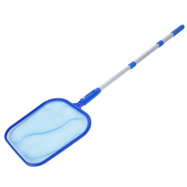 Imagem de Poolanings Piscina Skimmer Netf Ancinho Piscina Anerplies Com 3-seção Pólo Scoopcopic Poleanings Piscina Filtro Net