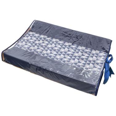 Imagem de Trocador Anatômico De Cômoda Para Bebê Triangulo Marinho