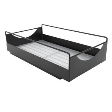 Imagem de Organizador de Armário Removível de Aço Carbono, Deslizamento Suave e Silencioso, Prateleiras de Despensa para Guarda-roupa de Banheiro (M (50-115 cm / 19,69-45,28 pol.))